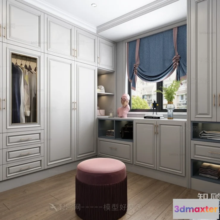 1372364 - Dressing Room - 3D Models - 3D Interior Scenes - 033 3D Max