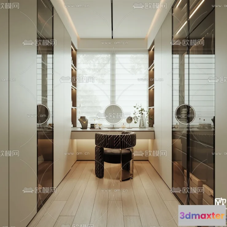 1372491 - Dressing Room - 3D Models - 3D Interior Scenes - 035 3D Max