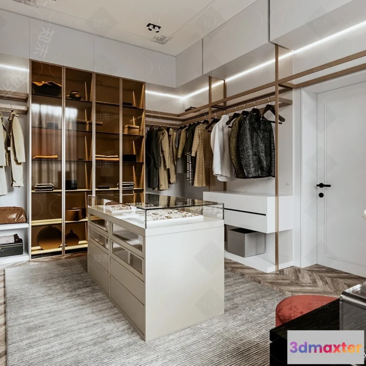 1373287 - Dressing Room - 3D Models - 3D Interior Scenes - 047 3D Max