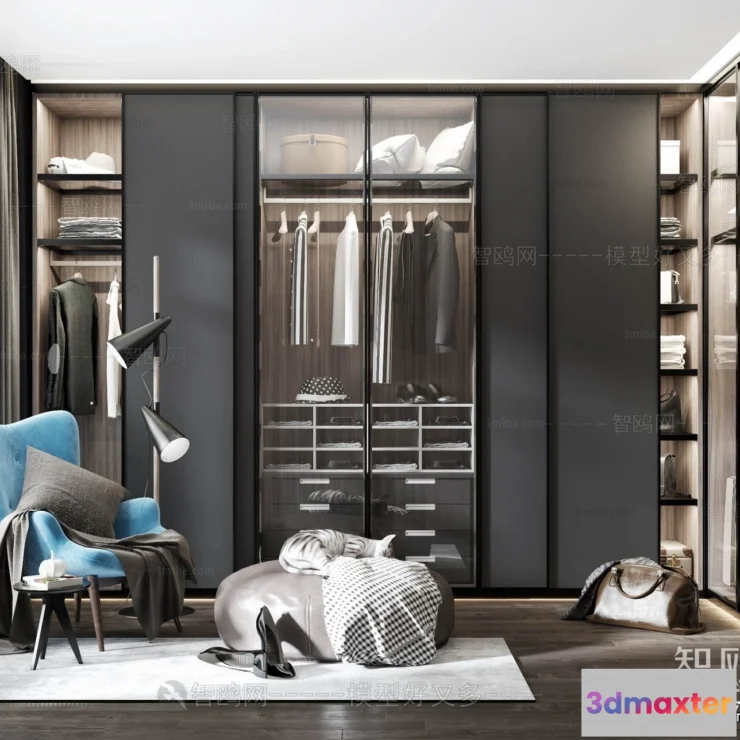 1373359 - Dressing Room - 3D Models - 3D Interior Scenes - 048 3D Max