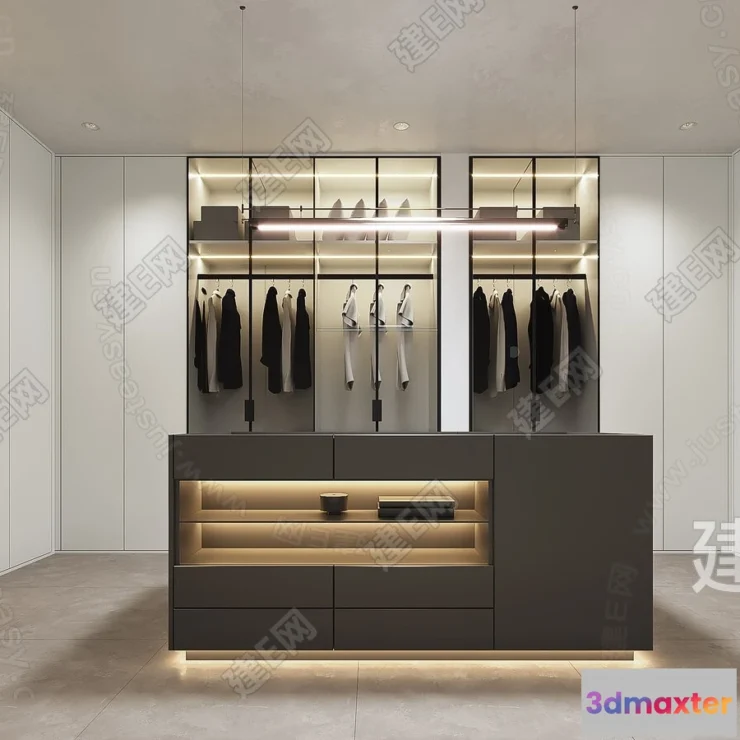 1373969 - Dressing Room - 3D Models - 3D Interior Scenes - 057 3D Max