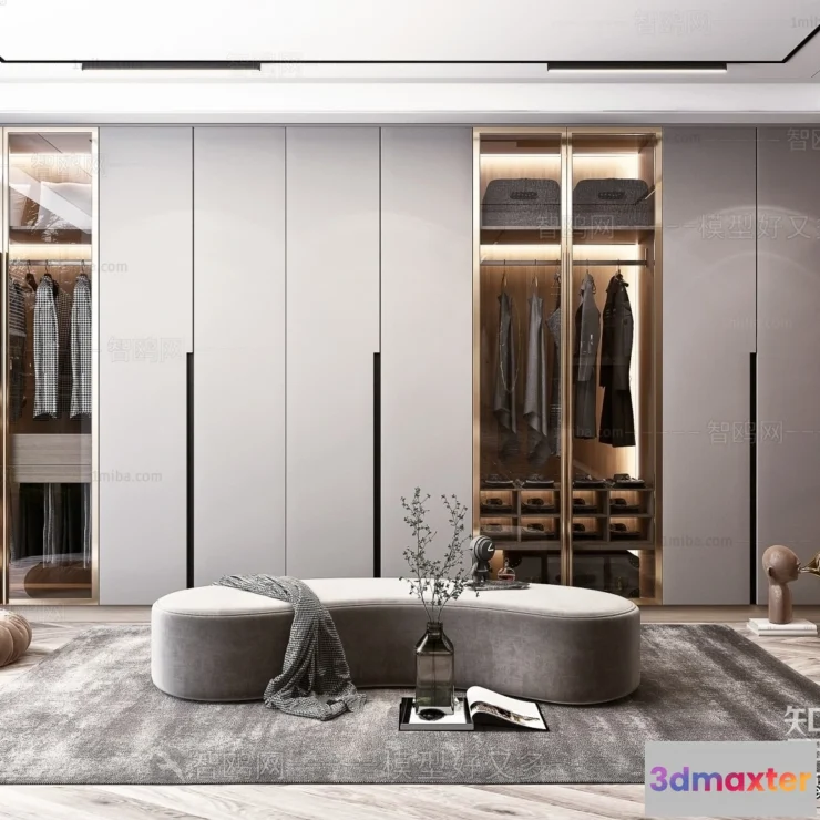 1374361 - Dressing Room - 3D Models - 3D Interior Scenes - 063 3D Max