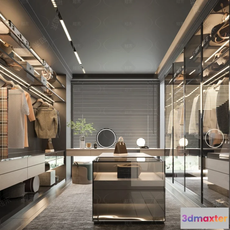 1374877 - Dressing Room - 3D Models - 3D Interior Scenes - 071 3D Max