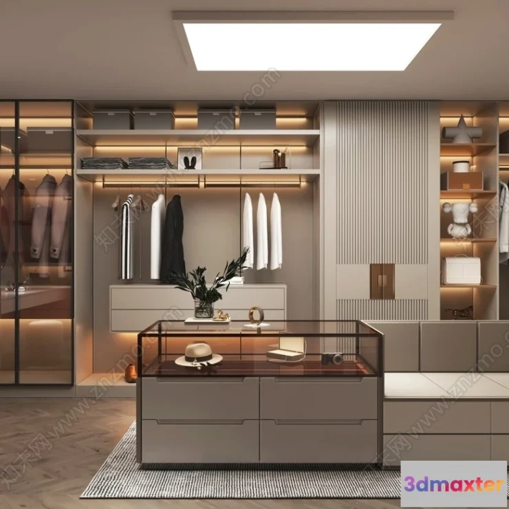 1375703 - Dressing Room - 3D Models - 3D Interior Scenes - 084 3D Max