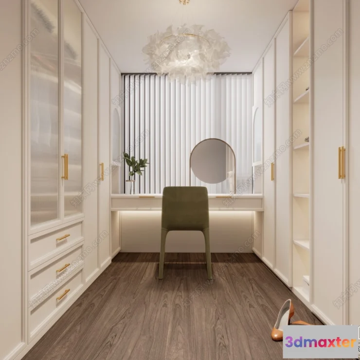 1376059 - Dressing Room - 3D Models - 3D Interior Scenes - 089 3D Max