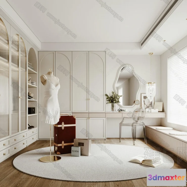 1376126 - Dressing Room - 3D Models - 3D Interior Scenes - 090 3D Max