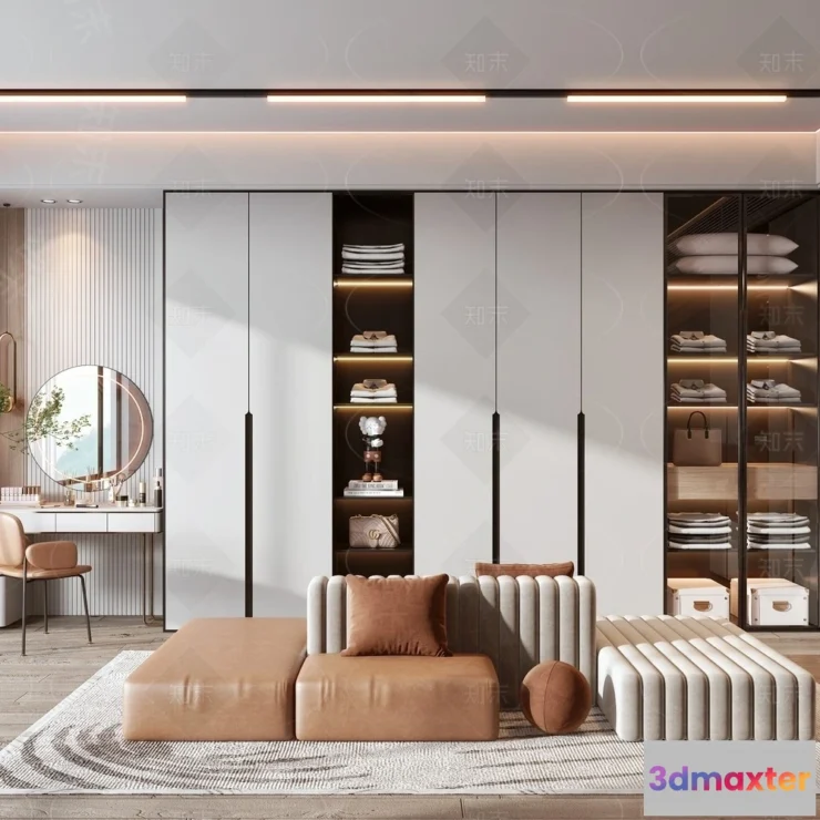 1376251 - Dressing Room - 3D Models - 3D Interior Scenes - 092 3D Max