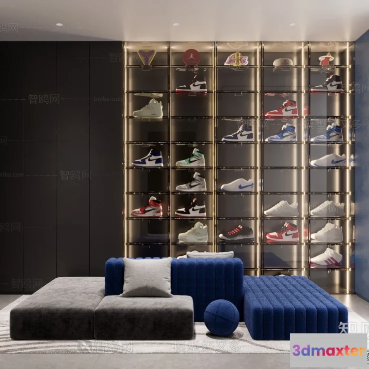 1376313 - Dressing Room - 3D Models - 3D Interior Scenes - 093 3D Max