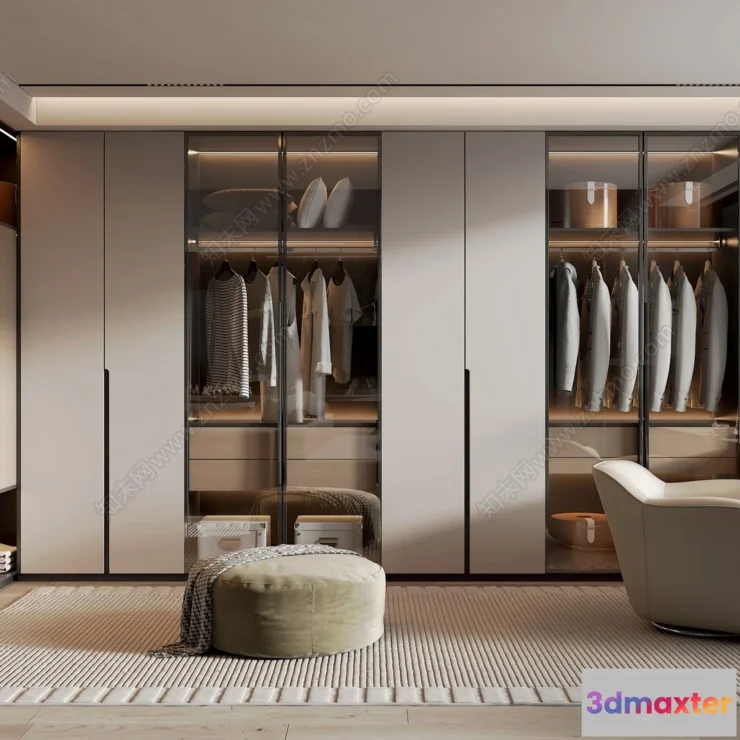 1376873 - Dressing Room - 3D Models - 3D Interior Scenes - 101 3D Max