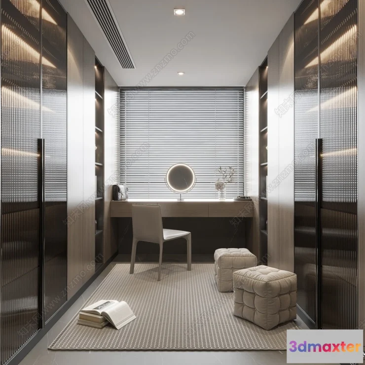 1377393 - Dressing Room - 3D Models - 3D Interior Scenes - 109 3D Max