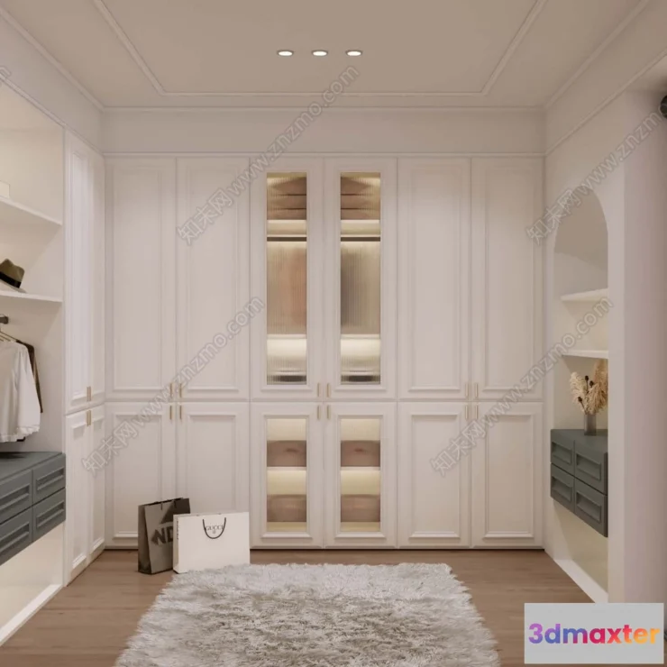 1377457 - Dressing Room - 3D Models - 3D Interior Scenes - 110 3D Max
