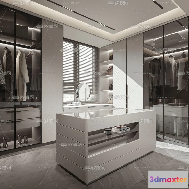 1377713 - Dressing Room - 3D Models - 3D Interior Scenes - 114 3D Max