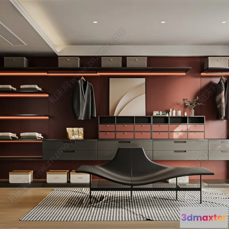1377776 - Dressing Room - 3D Models - 3D Interior Scenes - 115 3D Max