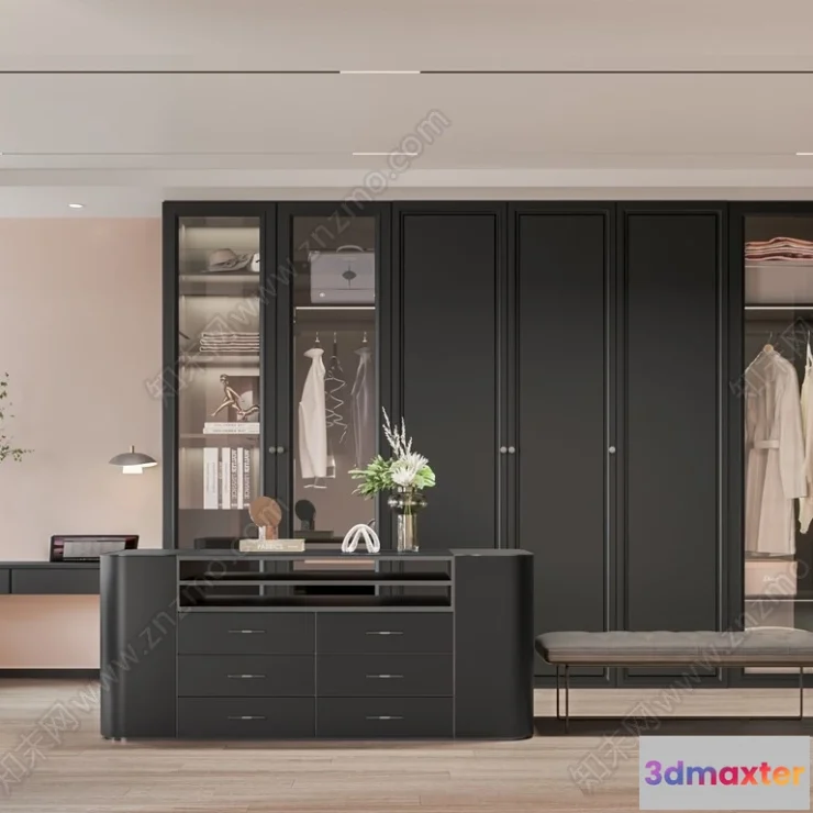 1377851 - Dressing Room - 3D Models - 3D Interior Scenes - 116 3D Max