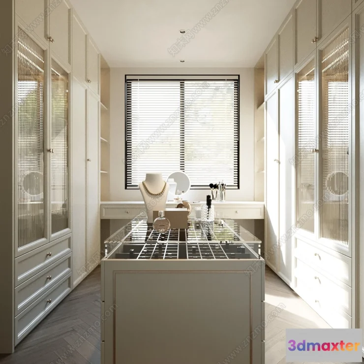 1378113 - Dressing Room - 3D Models - 3D Interior Scenes - 120 3D Max