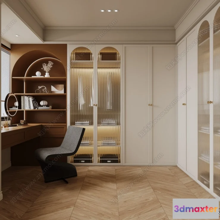 1378177 - Dressing Room - 3D Models - 3D Interior Scenes - 121 3D Max