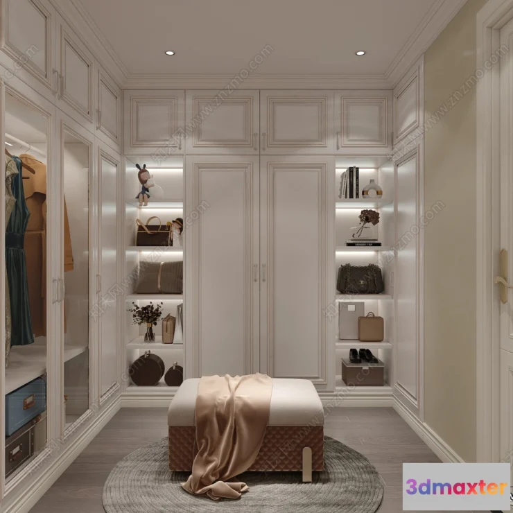 1378442 - Dressing Room - 3D Models - 3D Interior Scenes - 125 3D Max