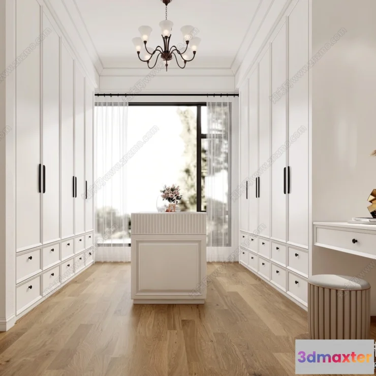 1379017 - Dressing Room - 3D Models - 3D Interior Scenes - 134 3D Max