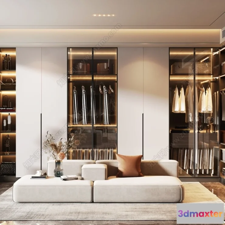 1379228 - Dressing Room - 3D Models - 3D Interior Scenes - 137 3D Max