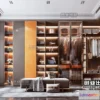 1379355 - Dressing Room 3D Interior Scene - Modern Style - 009 3D Max