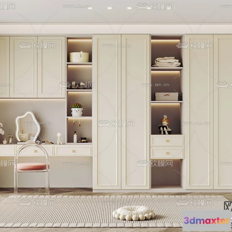 1379545 - Dressing Room - 3D Models - 3D Interior Scenes - 142 3D Max