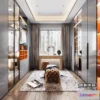 1379624 - Dressing Room 3D Interior Scene - Modern Style - 013 3D Max