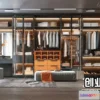 1379685 - Dressing Room 3D Interior Scene - Modern Style - 014 3D Max
