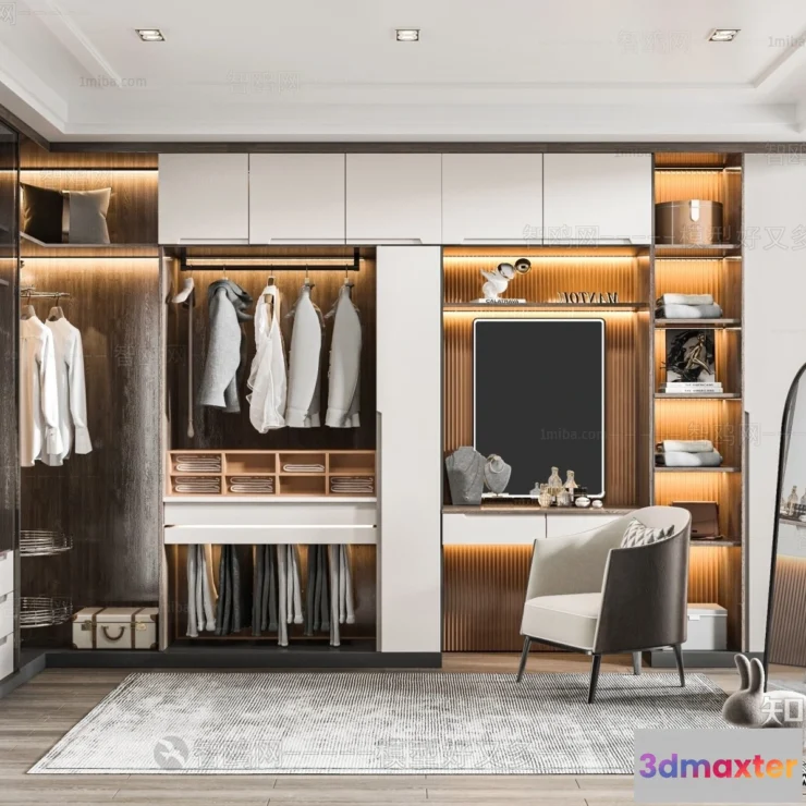 1380225 - Dressing Room - 3D Models - 3D Interior Scenes - 151 3D Max