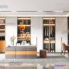 1380285 - Dressing Room 3D Interior Scene - Modern Style - 023 3D Max