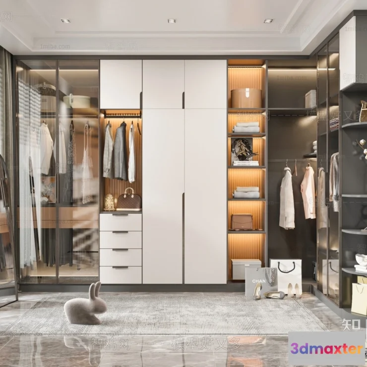 1380298 - Dressing Room - 3D Models - 3D Interior Scenes - 152 3D Max