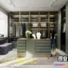 1380551 - Dressing Room 3D Interior Scene - Modern Style - 027 3D Max
