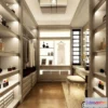 1383072 - Dressing Room 3D Interior Scene - European Style - 015 3D Max