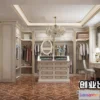 1383201 - Dressing Room 3D Interior Scene - European Style - 017 3D Max