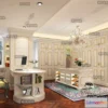 1383702 - Dressing Room 3D Interior Scene - European Style - 025 3D Max