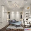 1384429 - Dressing Room 3D Interior Scene - European Style - 036 3D Max