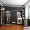 1385671 - Dressing Room 3D Interior Scene - American Style - 012 3D Max