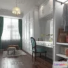 1385935 - Dressing Room 3D Interior Scene - American Style - 016 3D Max