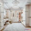 1386274 - Dressing Room 3D Interior Scene - American Style - 021 3D Max