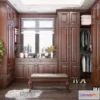 1386475 - Dressing Room 3D Interior Scene - American Style - 024 3D Max