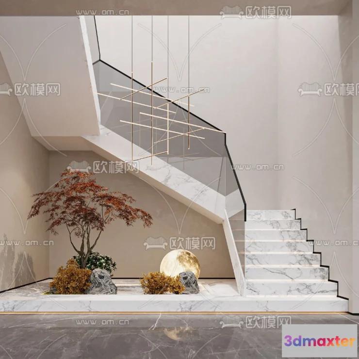 1239940 - DECORATION - ENTRANCE - VRAY  CORONA - 3D MODEL - 1094