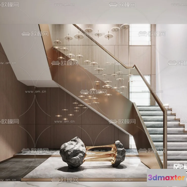 1239954 - DECORATION - ENTRANCE - VRAY  CORONA - 3D MODEL - 1101