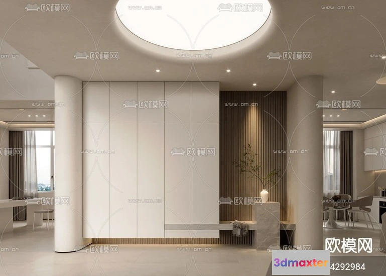 1239986 - DECORATION - ENTRANCE - CORONA - 3D MODEL - 1117