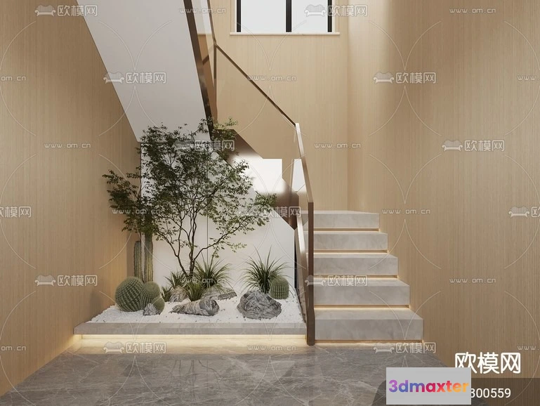 1239996 - DECORATION - ENTRANCE - VRAY  CORONA - 3D MODEL - 1122