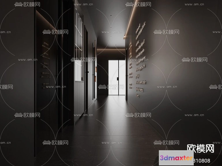 1240008 - DECORATION - ENTRANCE - VRAY  CORONA - 3D MODEL - 1128