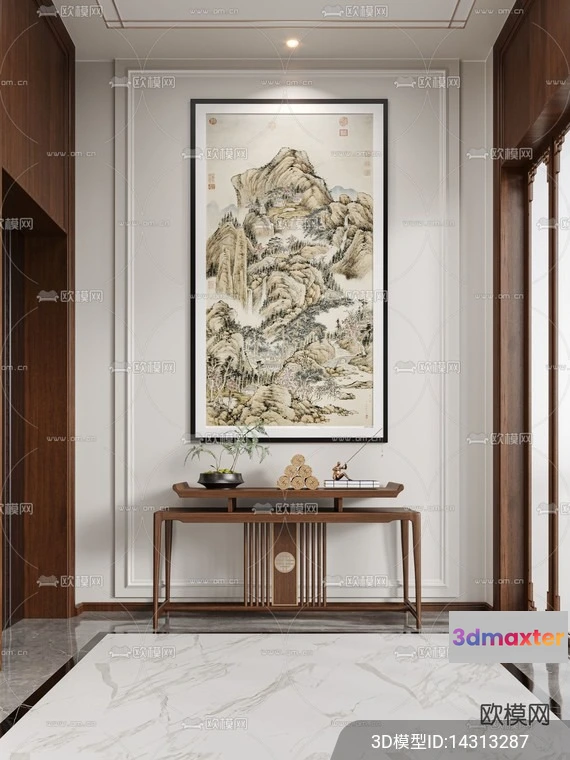 1240018 - DECORATION - ENTRANCE - CORONA - 3D MODEL - 1133