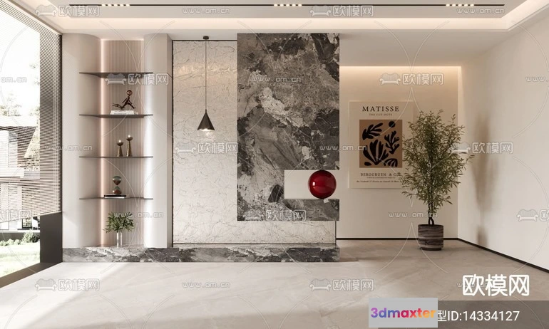 1240050 - DECORATION - ENTRANCE - CORONA - 3D MODEL - 1149