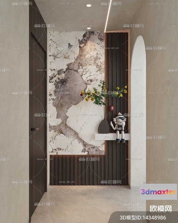 1240070 - DECORATION - ENTRANCE - CORONA - 3D MODEL - 1159