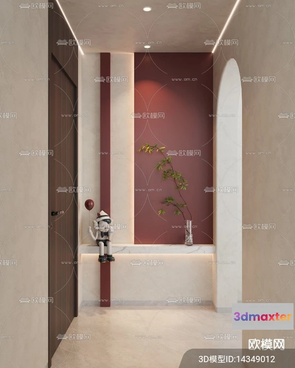 1240072 - DECORATION - ENTRANCE - CORONA - 3D MODEL - 1160