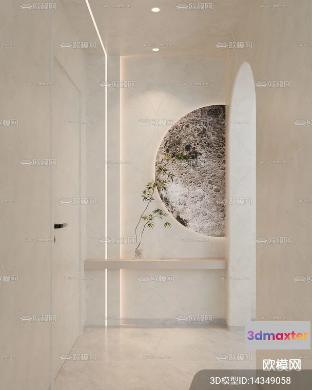 1240076 - DECORATION - ENTRANCE - CORONA - 3D MODEL - 1162