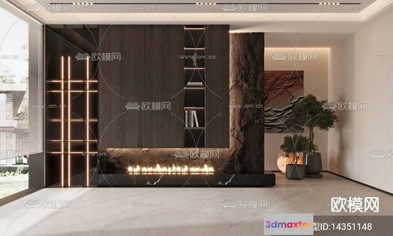 1240080 - DECORATION - ENTRANCE - CORONA - 3D MODEL - 1164